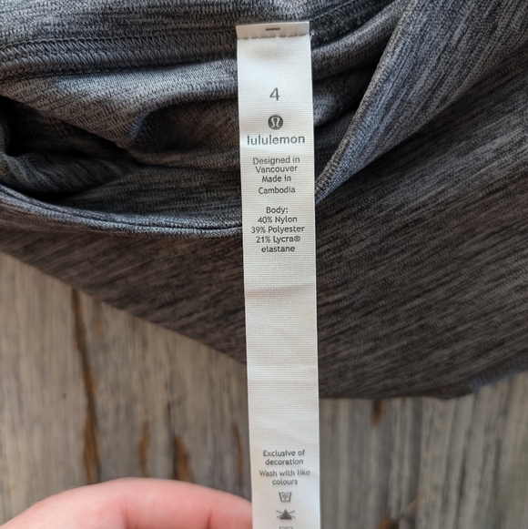 Lululemon Groove Pant Flare Nulu Gray Women's 4 - Picture 8 of 9